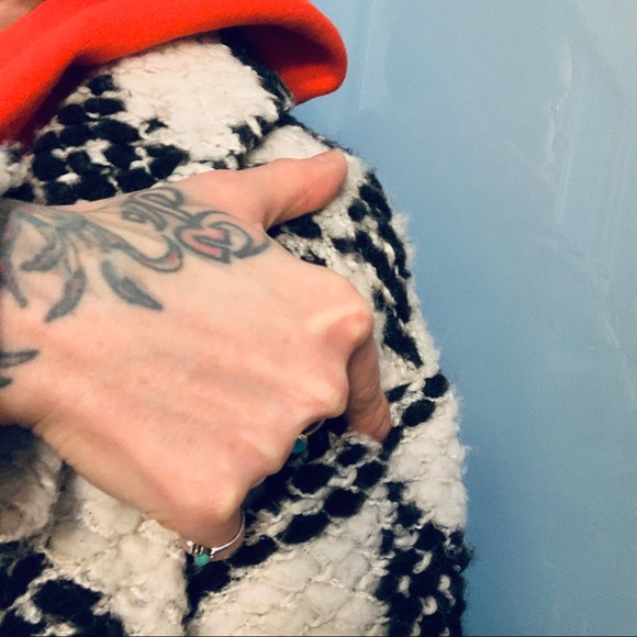 Madison Scotch Geo cocoon coat - Picture 10 of 10